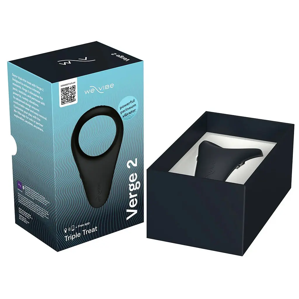 Смарт-віброкільце We-Vibe VERGE 2 Black - фото 12