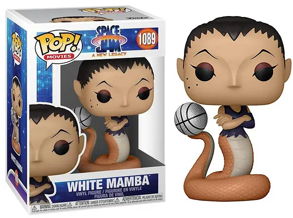 Фігурка Фанк Поп Космічний джем Біла Мамба Funko Pop Space Jam White Mamba 10 см Movies SJ WM 1089 - фото 2