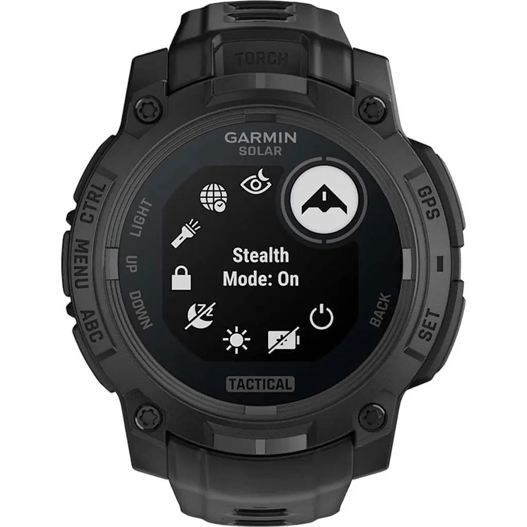 Смарт-годинник Garmin Instinct 3 Solar 45mm Tactical Edition Black with Black Band (010-02934-50) [137249] - фото 9