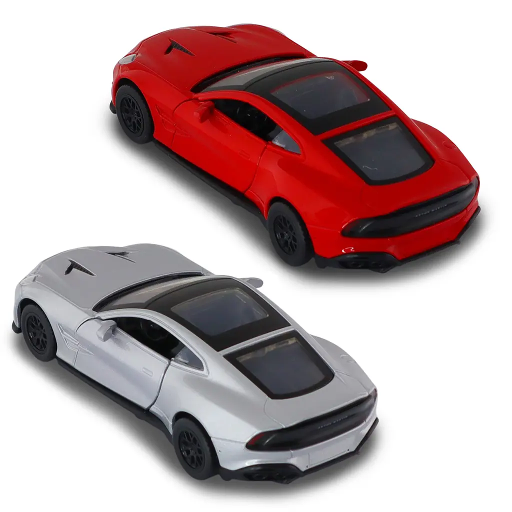Автомодель TechnoDrive Aston Martin Vanquish червоний сріблястий (250952) - фото 4