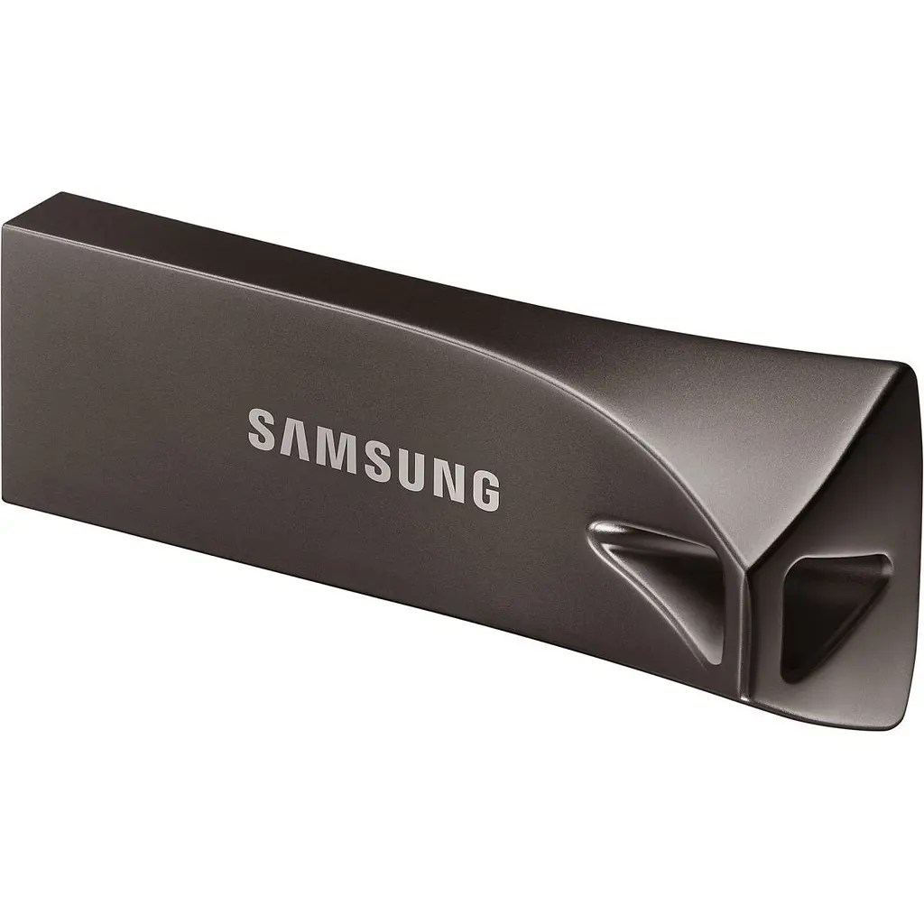 USB флеш-накопичувач Samsung Bar Plus 128GB USB-A 3.1 Titan Gray (MUF-128BE4/APC) [136853] - фото 2