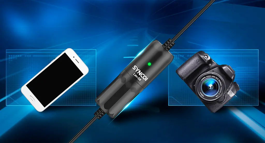 Петличный микрофон для телефона Synco Lav-S8 8м [85484] - фото 6