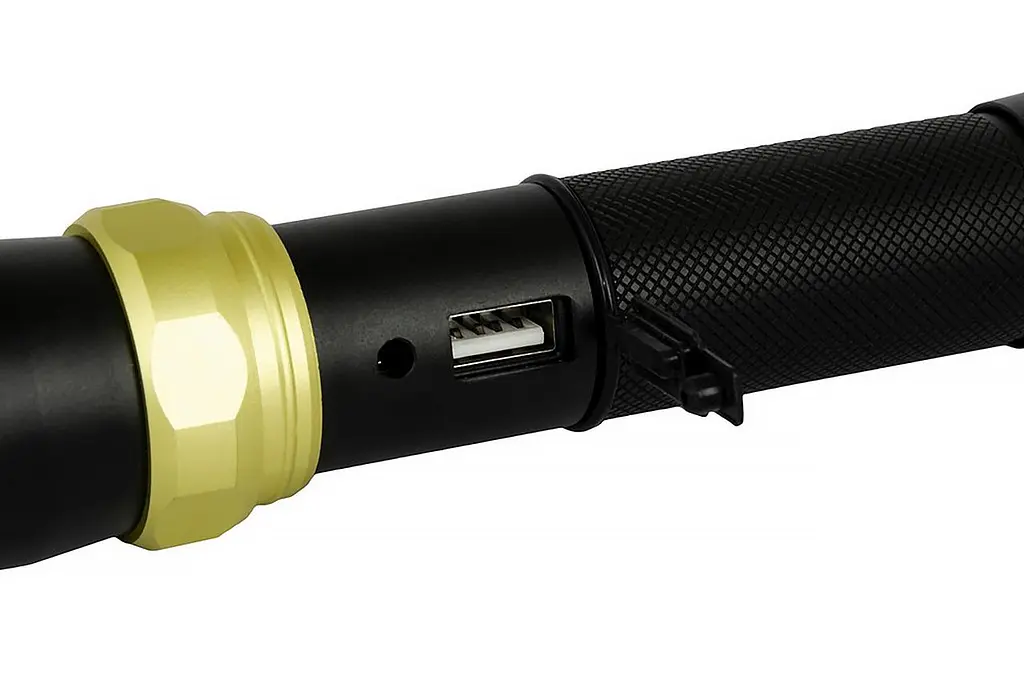 Фонарь ручной аккумуляторный Wertvoll 1LED x 5Вт Li-ion - фото 4