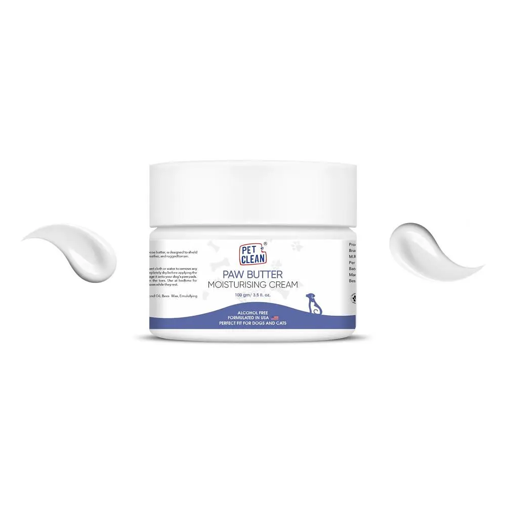 Бальзам для лап тварин Pet Clean PAW BUTTER із заспокійливим та поживним ефектом 100 г (арт.PCPB100)