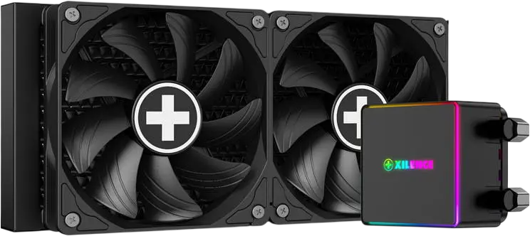 Водяне охолодження Xilence LiQuRizer 240 PRO RGB Black (XC982) - фото 4