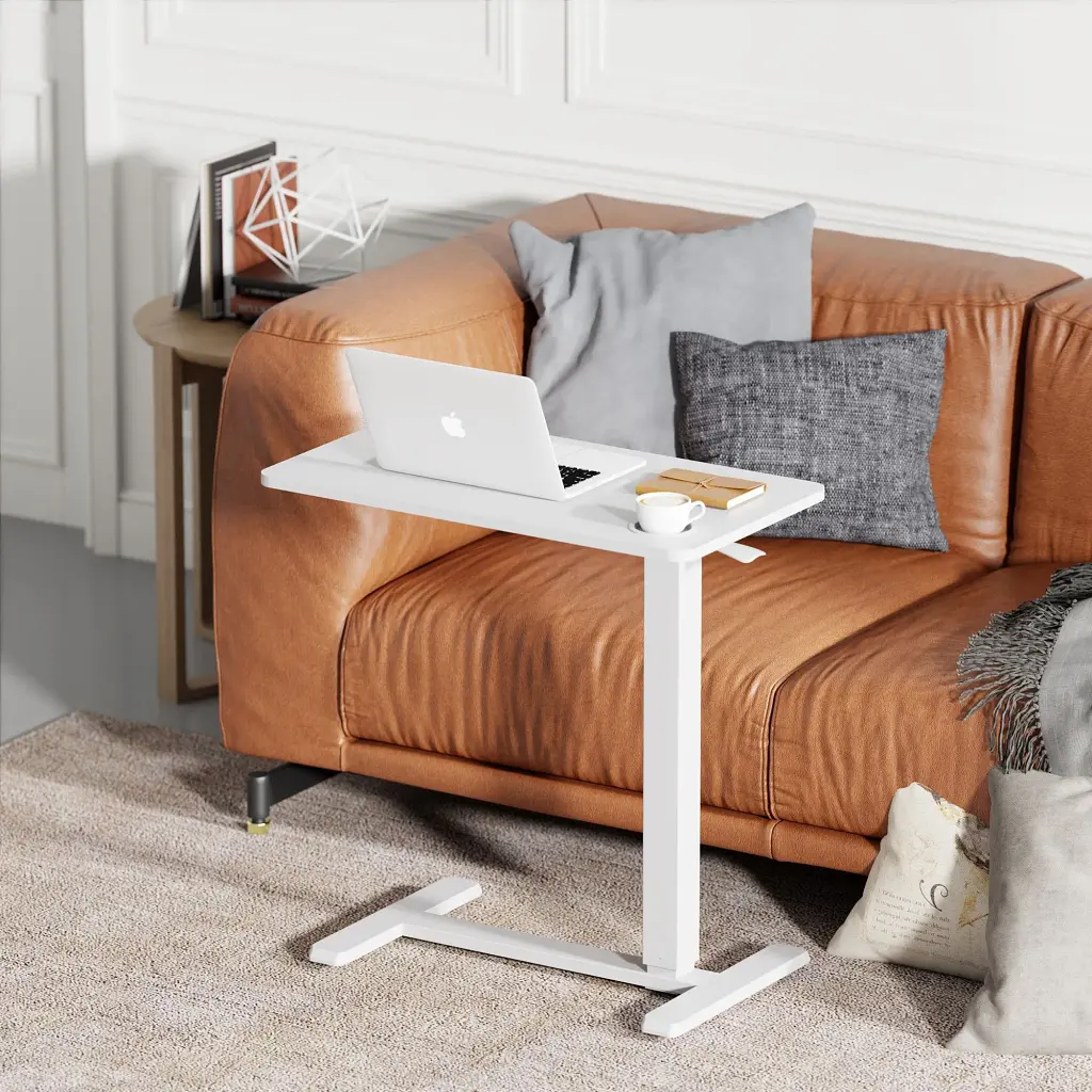 Приставний комп'ютерний стіл OfficePro ODM270W White [148330] - фото 2