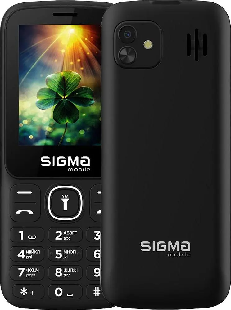 Мобільний телефон Sigma X-style 242 LUCKY Black (4827798792919)