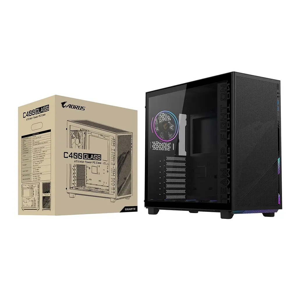 Корпус Gigabyte GB AC400G ST BLACK (GB-AC400G ST) - фото 9