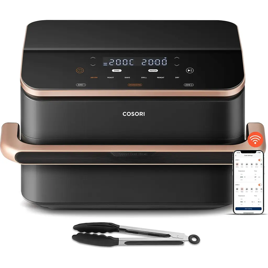 Мультипіч Cosori Dual Blaze Twinfry 10-Litre (CAF-TF101S-AEUR) [138045] - фото 2