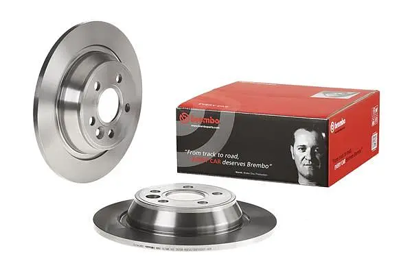 Диск гальмівний невентильований Land Rover Range Rover Evoque I 04-19р Brembo (08.A540.10) - фото 2