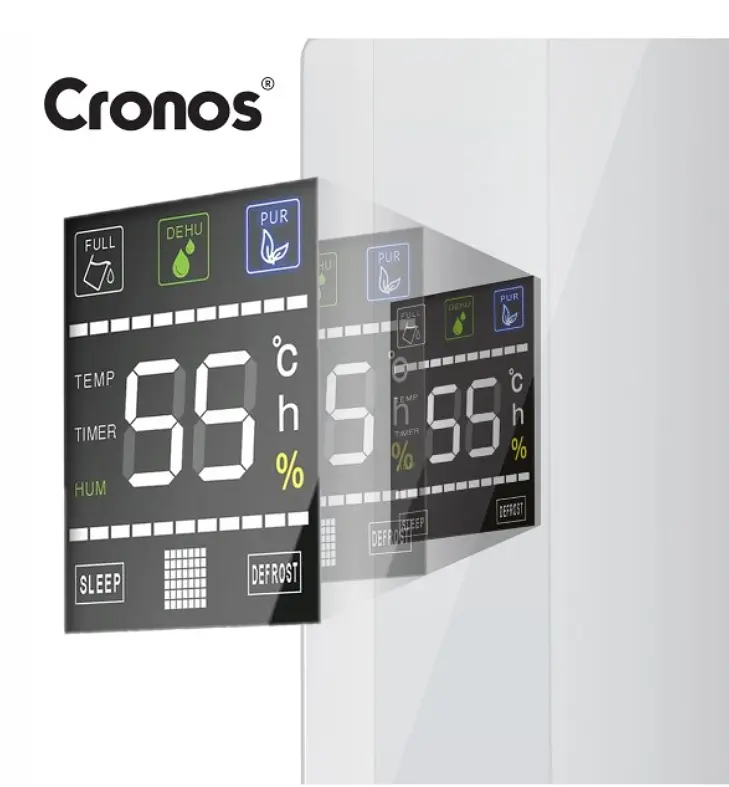 Осушувач повітря Cronos DH2000D 2L White з пультом - фото 8