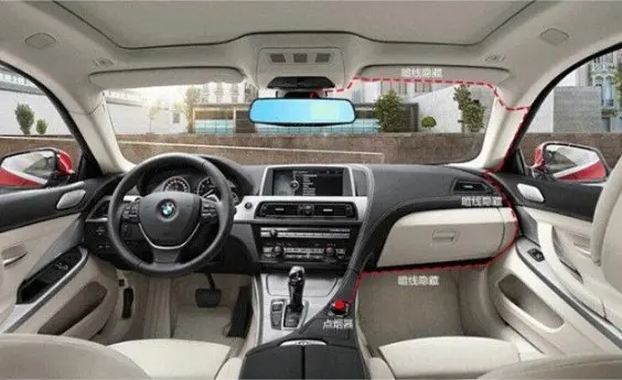 Зеркало авторегистратор DVR L900 Full HD с камерой заднего вида - фото 6