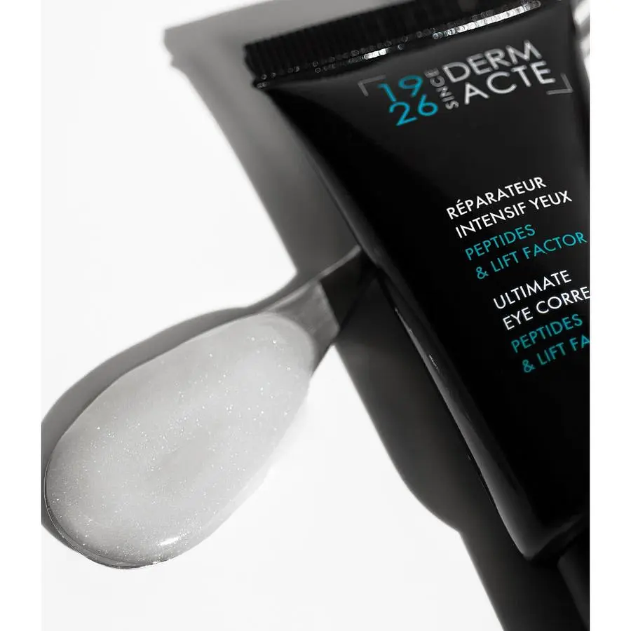 Коригувальний крем для зони навколо очей з пептидами Academie Derm Acte Ultimate Eye Corrector 15 мл (3145078021001) - фото 2