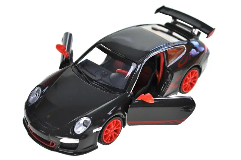 Іграшкова машинка гоночна Porsche 911 GT3 RS 1:32 Автопром світлозвукові ефекти металева 68342, кор. 18х9х8см - фото 3