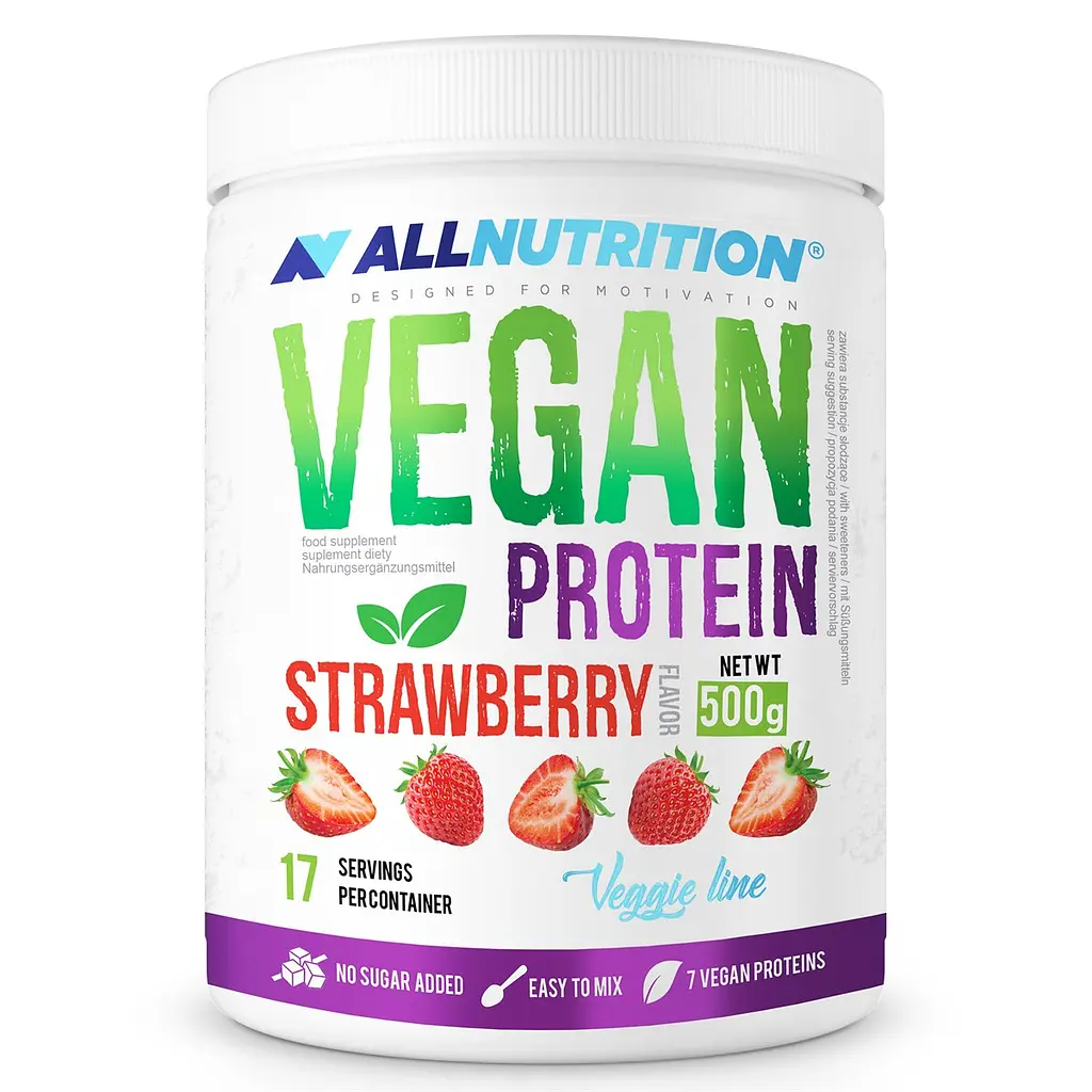 Веганський протеїн Allnutrition (Vegan) — 500 г, чорна смородина
