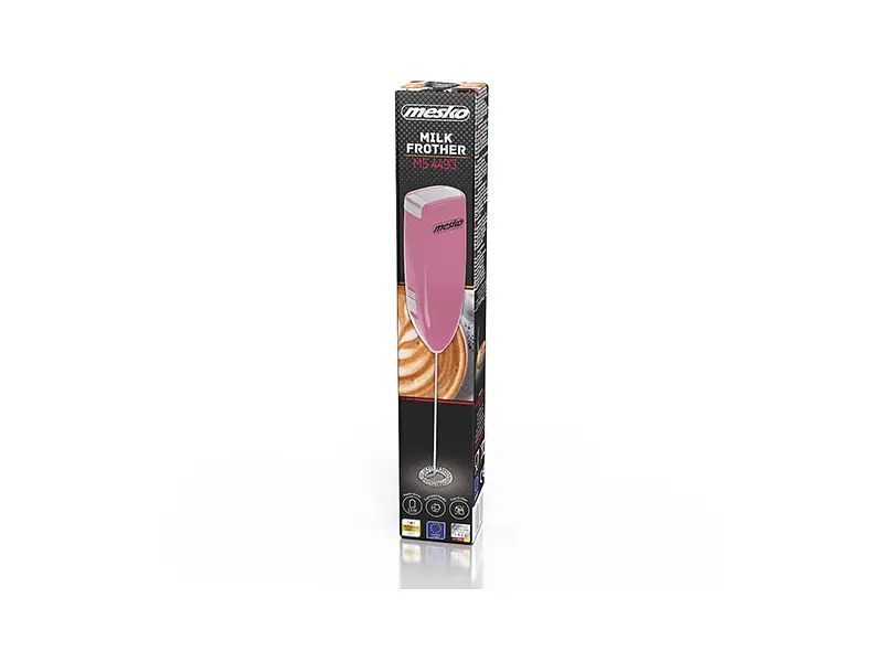 Спінювач молока Mesko MS 4493 pink - фото 4
