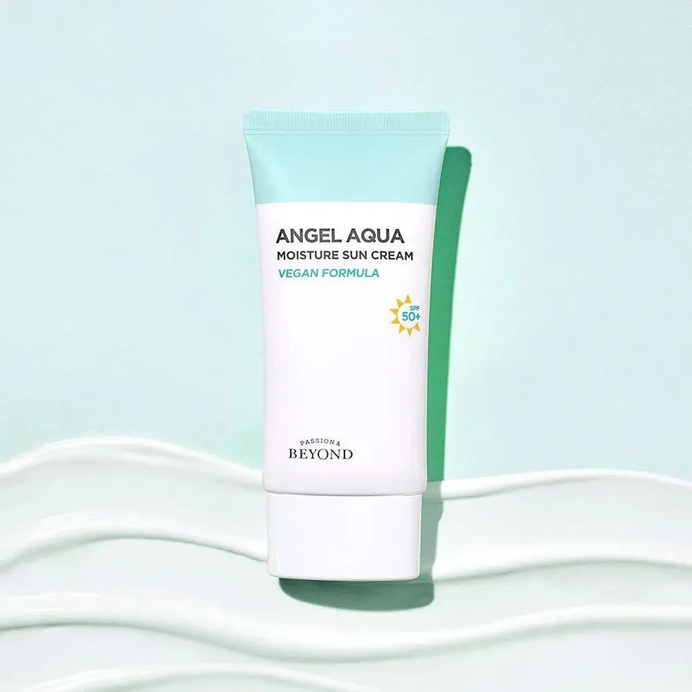 Солнцезащитный крем Beyond Angel Aqua Moisture Sun Cream SPF50+ PA+++ увлажняющий 50 мл - фото 2