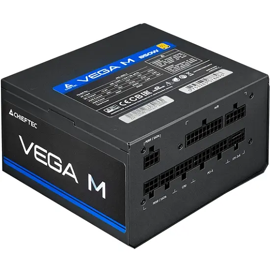 Блок питания Chieftec 1000W VEGA M PPG-1000-C ATX 3.1 135 мм, 80+ Gold, Fully modular, Retail - фото 4