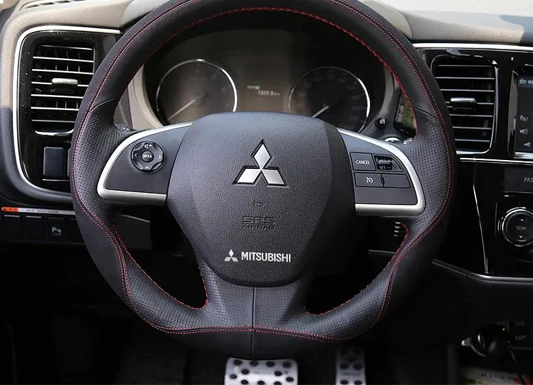 Наліпка з логотипом Mitsubishi метал, на клейкій стрічці 1шт (універсальна) - фото 5