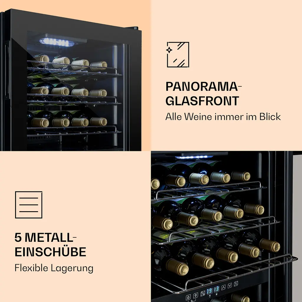 Винний холодильник Klarstein Shiraz 29 Duo (10035846) - фото 5