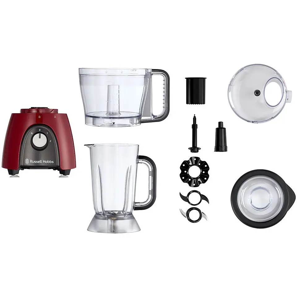 Кухонная машина Russell Hobbs Desire Red 600 Вт красная (27110-56) - фото 2