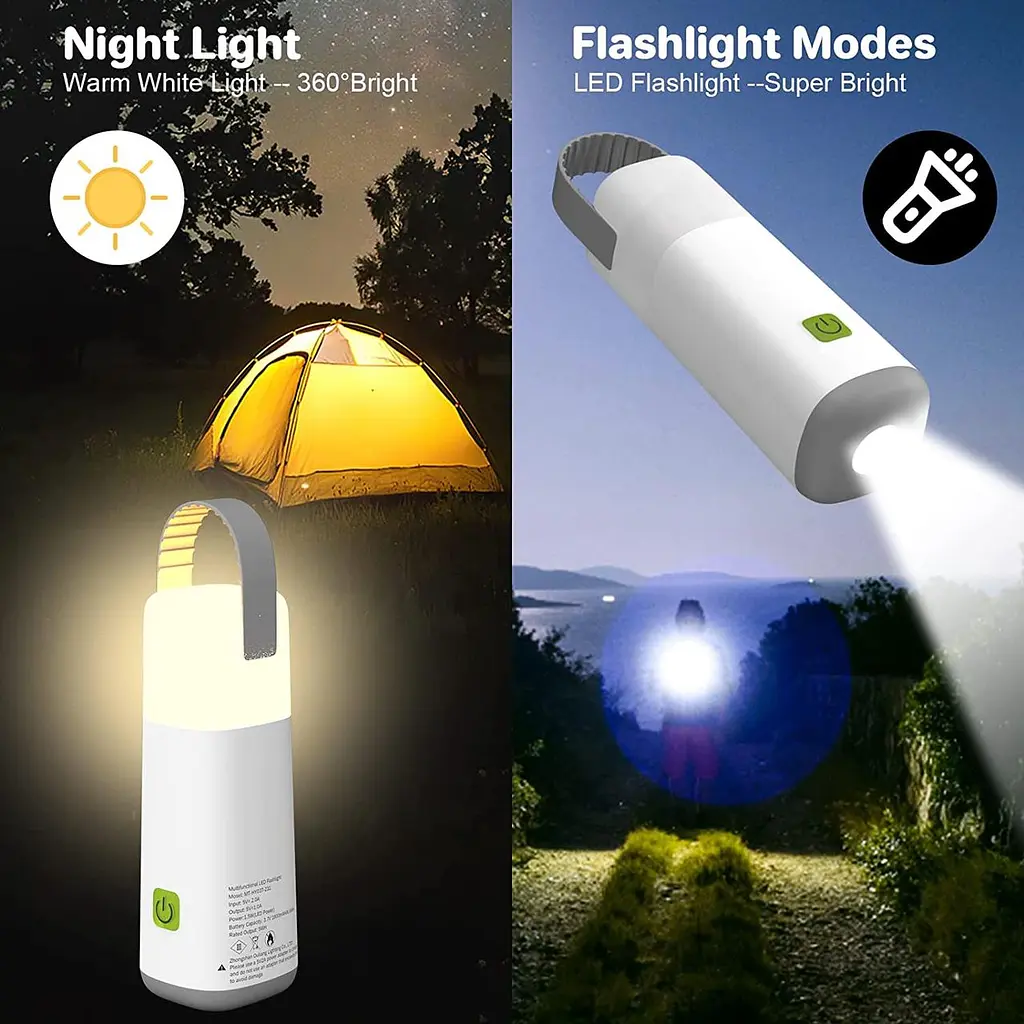 Ліхтар лампа BEYONDOP LED Camping Lantern кемпінгова - фото 3