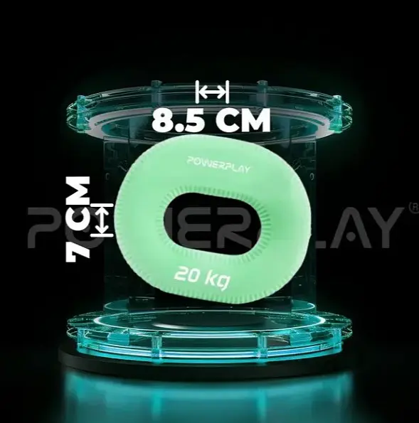 Эспандер кистевой PowerPlay силиконовый PP-4336 Hand Grip Medium 20 кг Зеленый (PP_4336_Green_20kg) - фото 4