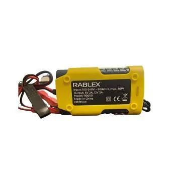 Зарядний пристрій RABLEX RB600 6V/12V DC