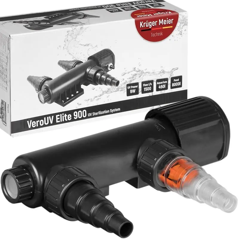 Стерилізатор Kruger Meier VeroUV Elite 900 9W для акваріумів до 450 л і ставків до 8000 л - фото 7