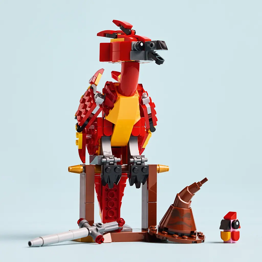 Конструктор LEGO Harry Potter Фоукс: феникс Дамблдора 299 деталей (76448) - фото 12