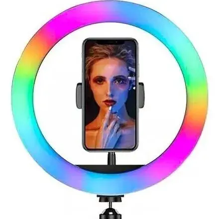 Кольцевая LED лампа DK MJ33 RGB 33см [100837] - фото 2