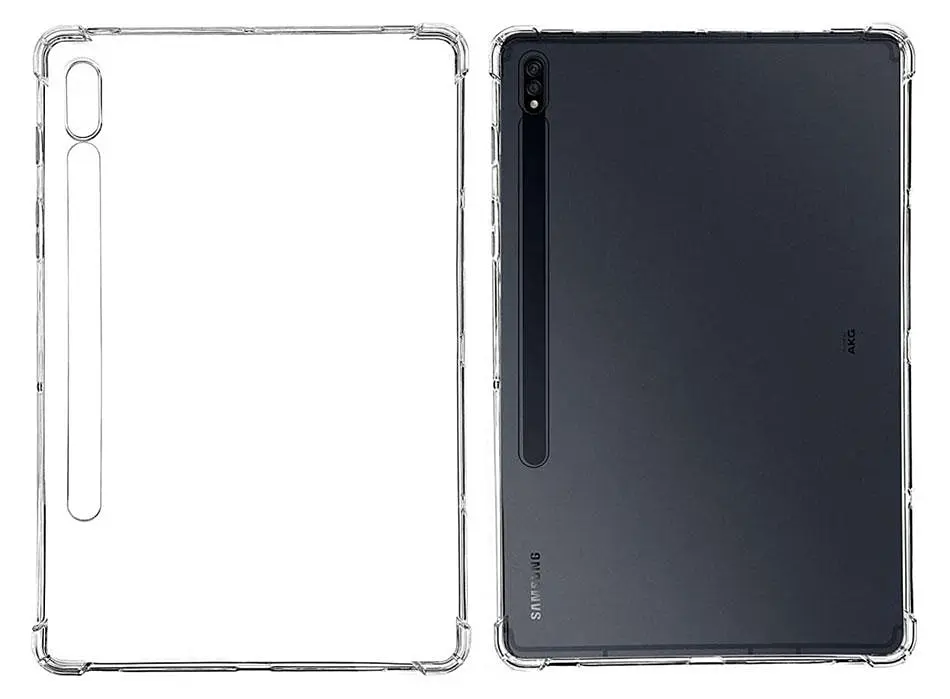 Силіконовий чохол бампер Primolux Silicone для планшета Samsung Galaxy Tab S7 11" (SM-T870 / SM-T875 / SM-T878) Clear - фото 5