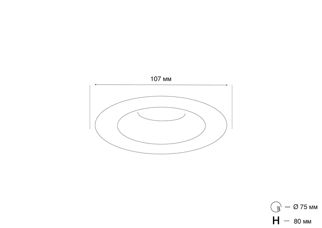 Точковий світильник MJ-Light SL7468-3-12W BK 3000K - фото 2