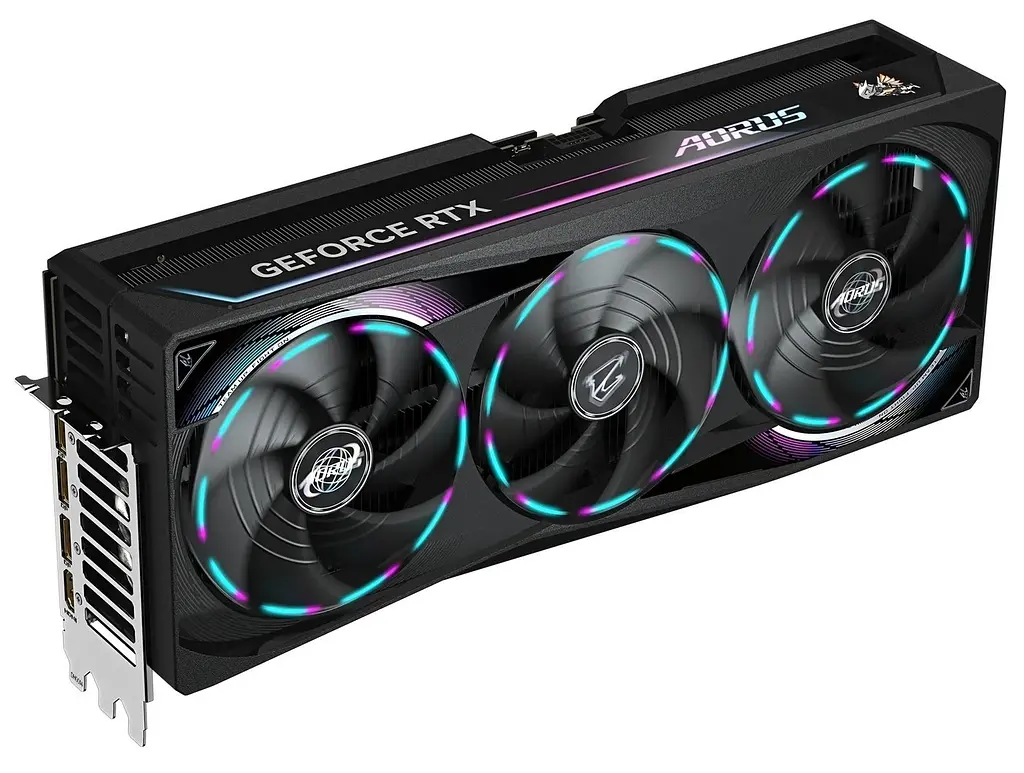 Відеокарта GF RTX 5090 32GB GDDR7 Aorus Master Gigabyte (GV-N5090AORUS M-32GD) - фото 5