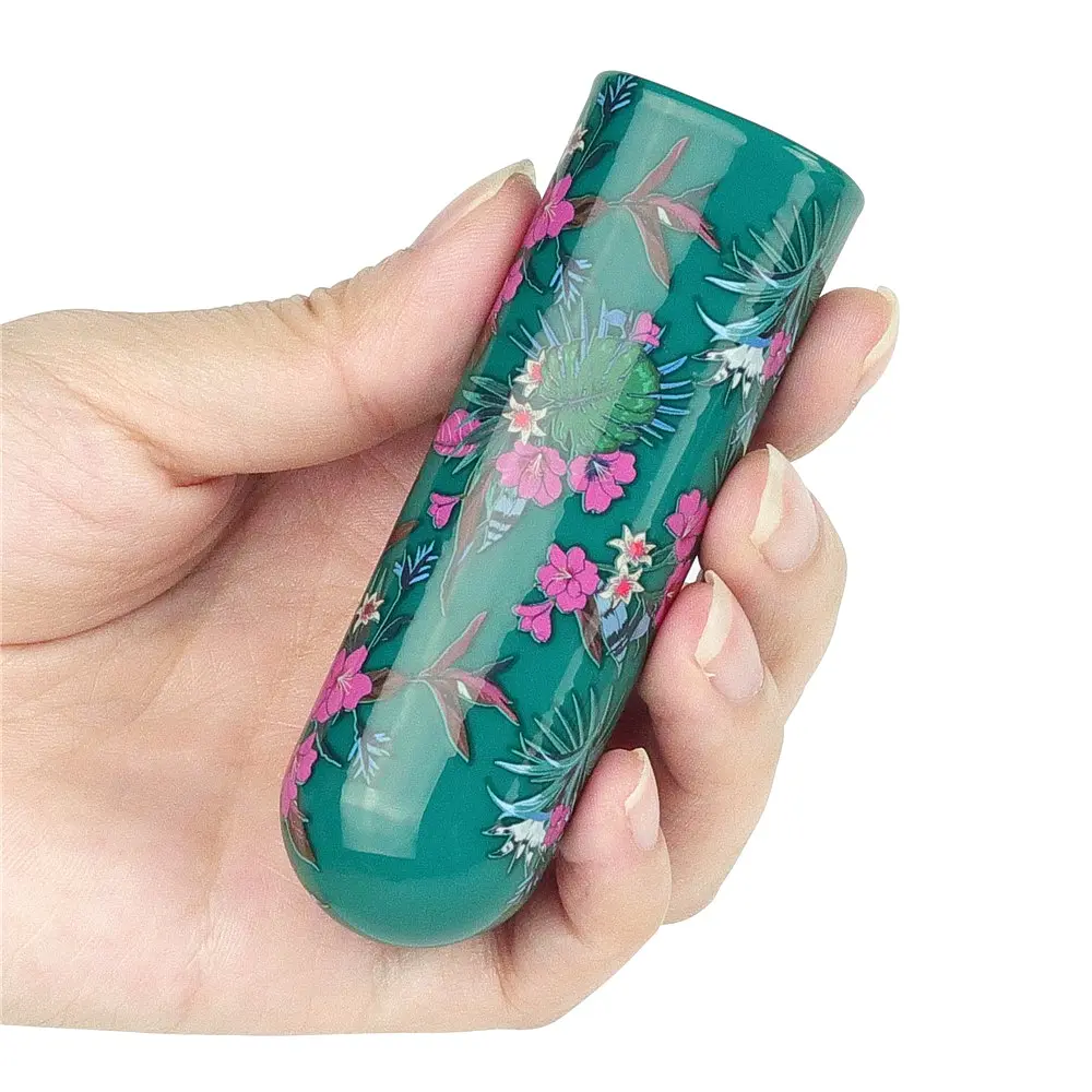 Вібратор для клітора Lovetoy Antheia Massager 8.5 см зелений - фото 4