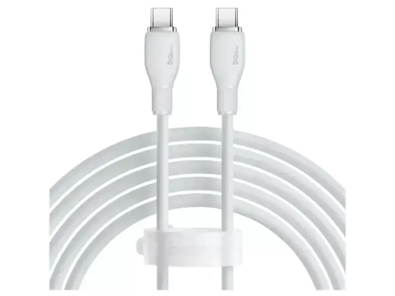 Кабель USB Type-C BASEUS Type-C/Type-C 100W 1m (P10373000211-00) білий