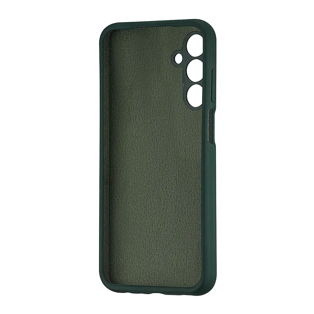 Чохол Silicone Case Samsung A25 (A256) Dark Green - фото 2