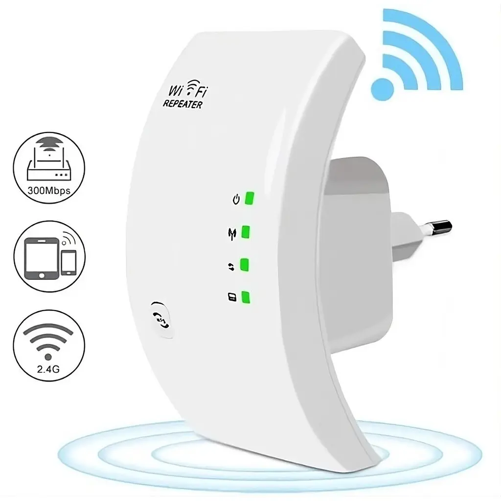 Ретранслятор Pix-Link X300R3 300Мбит/с 2.4ГГц Белый (CNRWSW020003W 5528) - фото 2