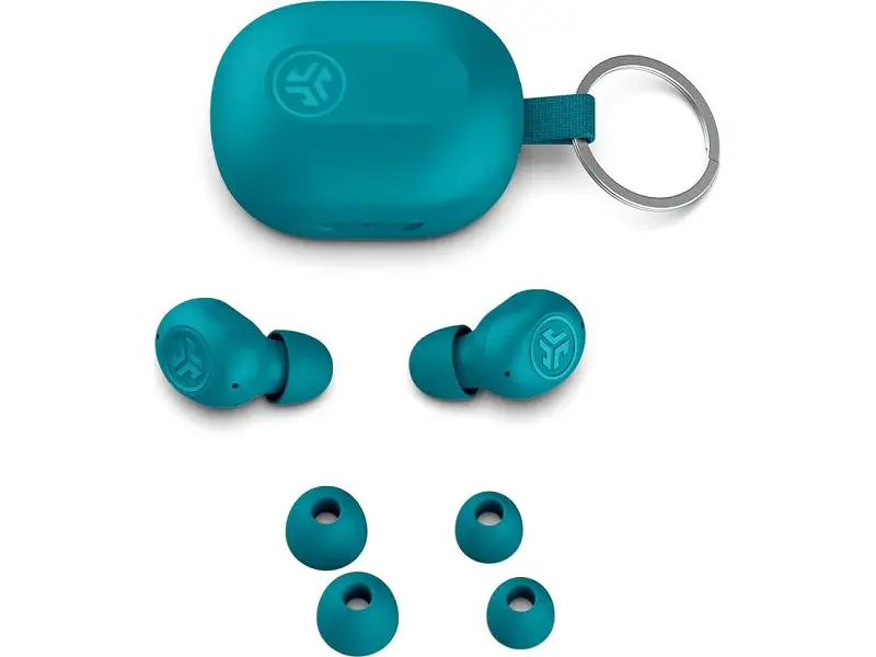 Навушники TWS JLAB JBuds Mini Green Aqua (IEUEBJBMINIRAQUA124) - фото 5