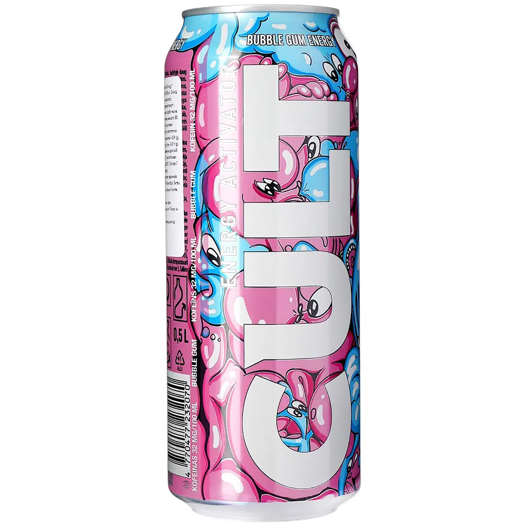 Напій енергетичний Cult Bubble Gum 0.5 л - фото 3