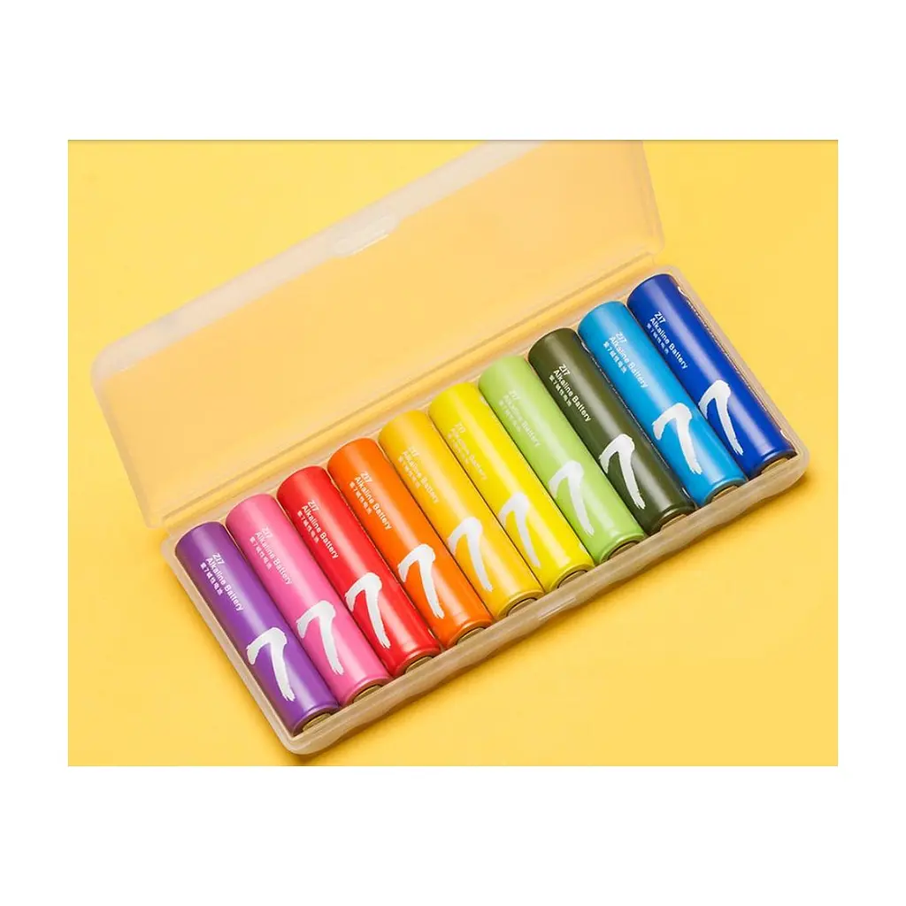 Батарейка ZMI RAINBOW ALKALINE x 10 (AA701) - фото 7