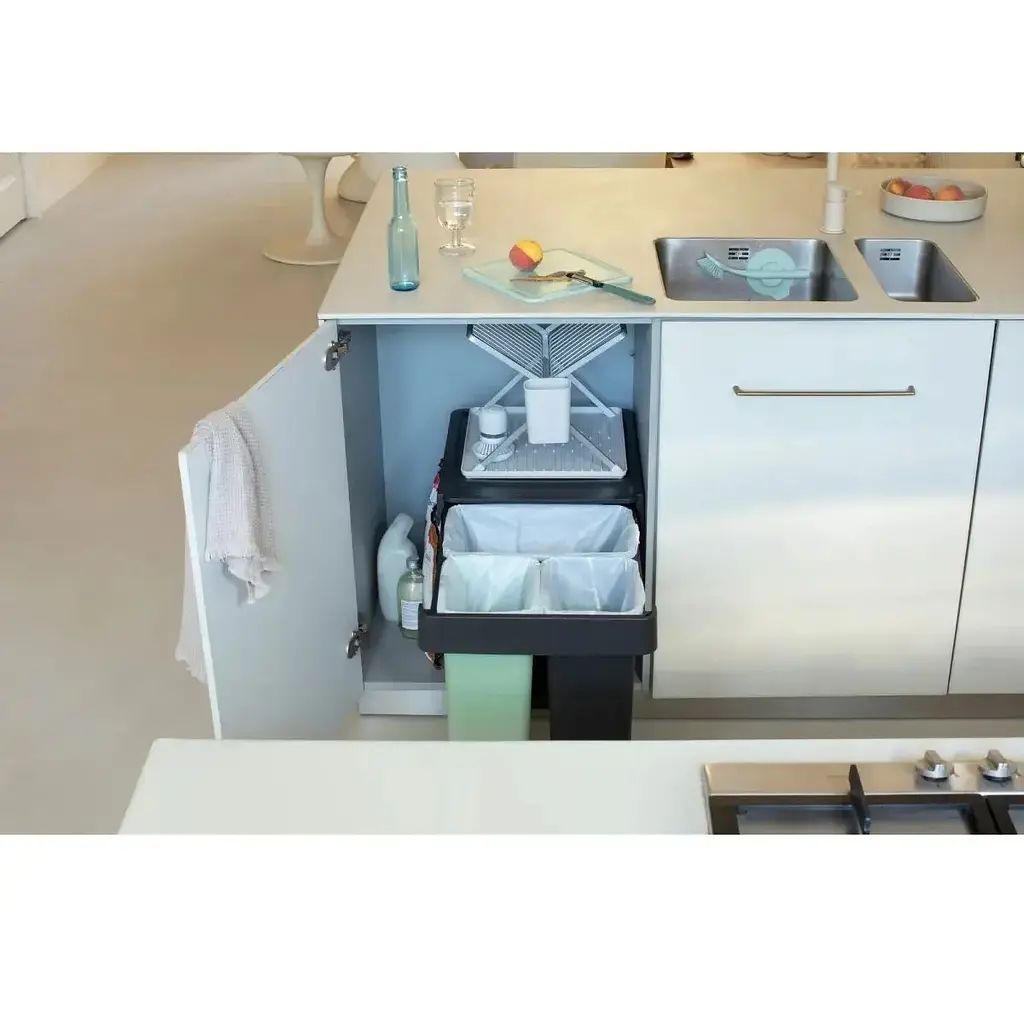 Бак для мусора Brabantia 10+10+20 л (232541) - фото 3