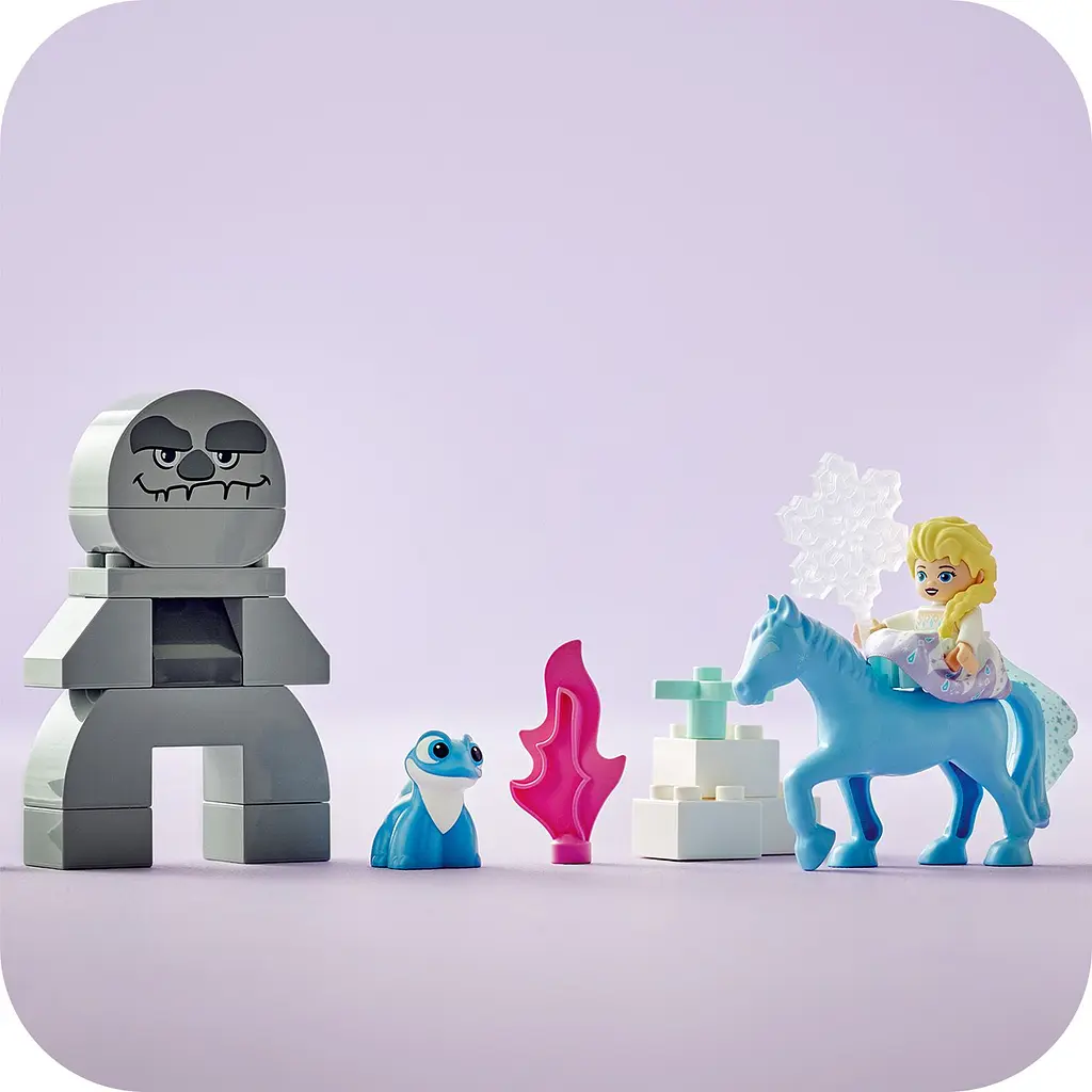 Конструктор LEGO DUPLO Disney Эльза и Бруни в Зачарованном лесу 31 деталей (10418) - фото 8