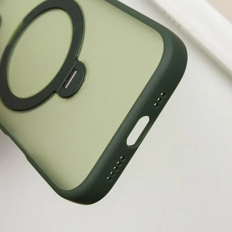 Чохол Ummi Colorful with MagSafe HQ Ring для Apple iPhone 16 Pro 6.3" Green - фото 7