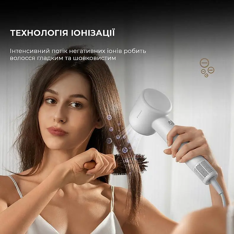 Фен Dreame Hair Dryer Gleam AHD12A-GR Grey - фото 5