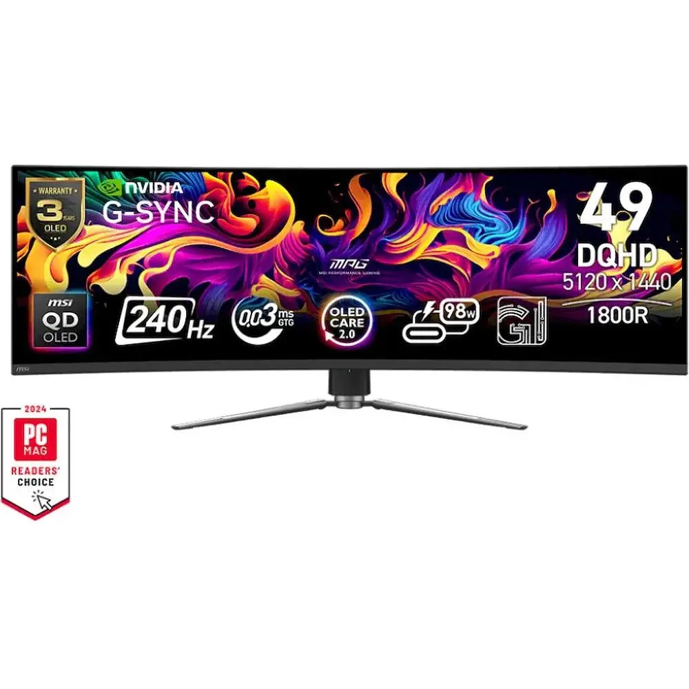 Монітор MSI MPG 491CQPX QD-OLED