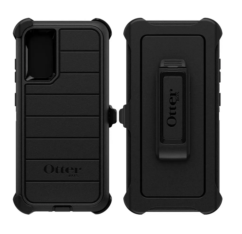 Чохол протиударний із кліпсою-підставкою OtterBox Defender Series Pro 77-64205 для Samsung Galaxy S20 (6.2") Black - фото 9