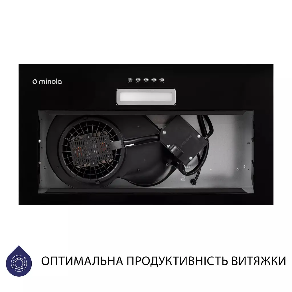 Витяжка вбудована MINOLA HBI 5025 BL LED - фото 5