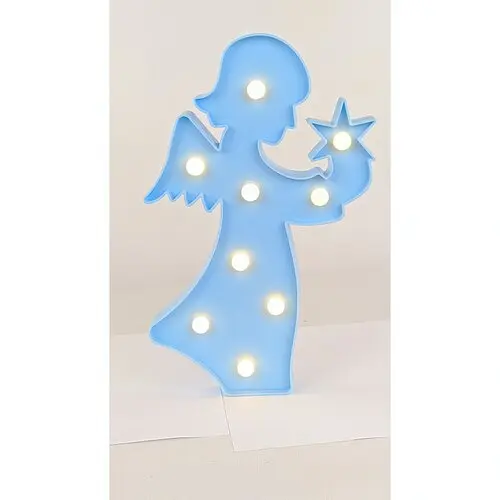 Нічник-світильник Янгол блакитний - фото 2