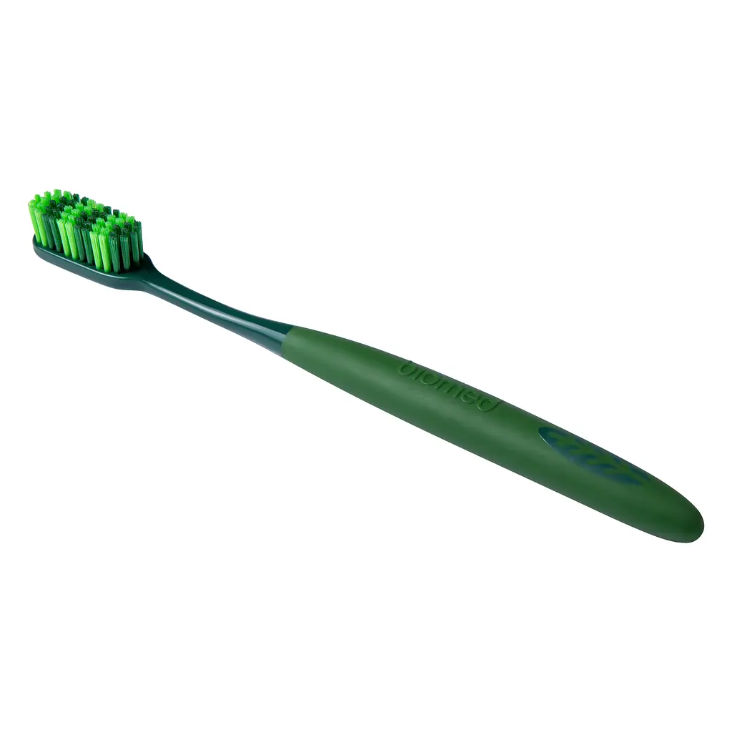 Зубная щетка Biomed MAX Medium (средняя) зеленая - фото 4